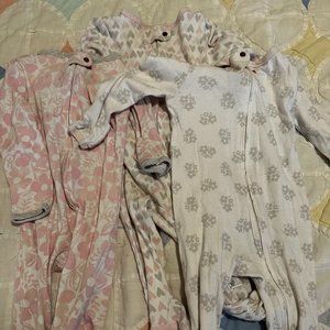 Cloud Island footed sleepers - 6-9 months